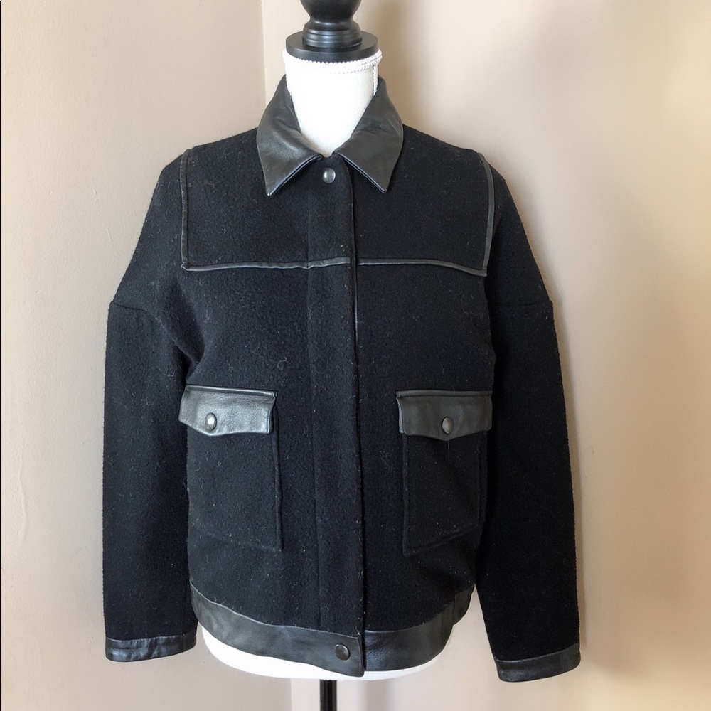black coat